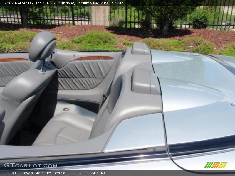 Iridium Silver Metallic / Ash 2007 Mercedes-Benz CLK 350 Cabriolet