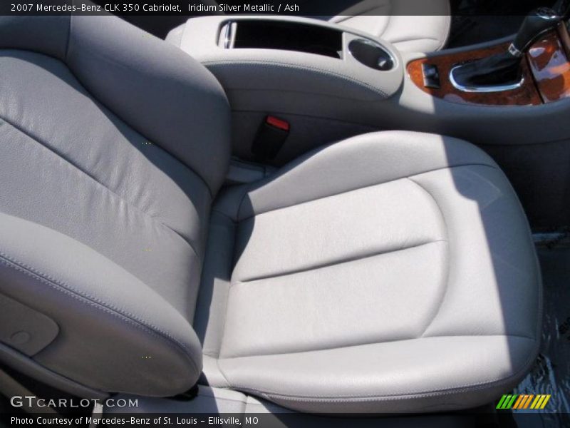 Iridium Silver Metallic / Ash 2007 Mercedes-Benz CLK 350 Cabriolet