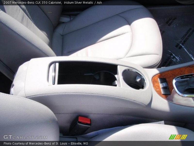 Iridium Silver Metallic / Ash 2007 Mercedes-Benz CLK 350 Cabriolet
