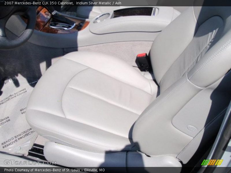 Iridium Silver Metallic / Ash 2007 Mercedes-Benz CLK 350 Cabriolet