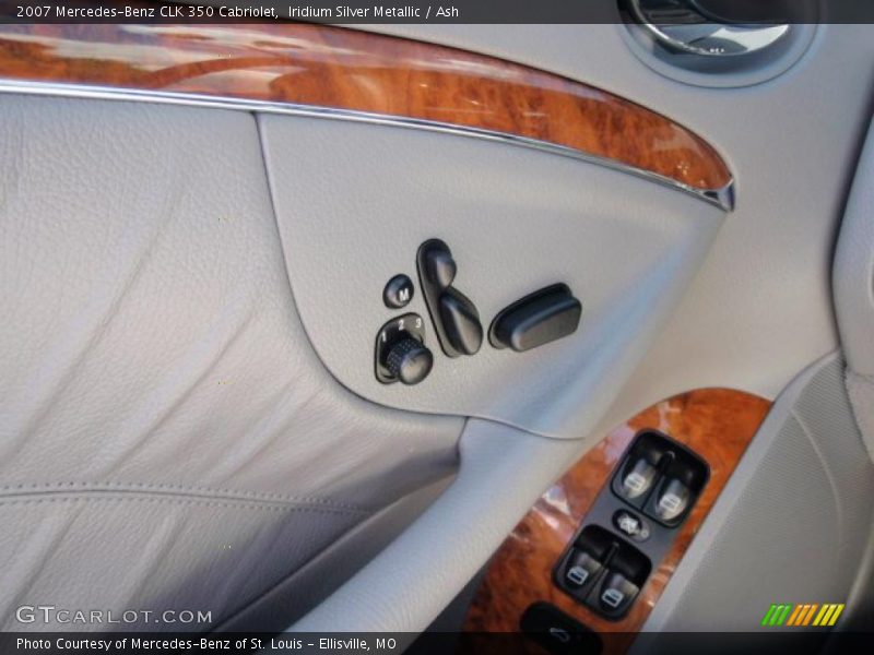 Iridium Silver Metallic / Ash 2007 Mercedes-Benz CLK 350 Cabriolet