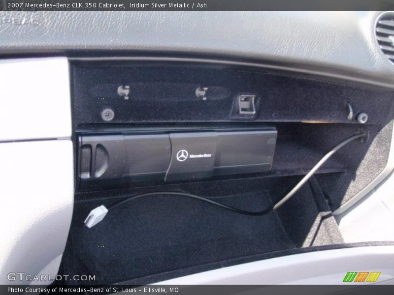 Iridium Silver Metallic / Ash 2007 Mercedes-Benz CLK 350 Cabriolet