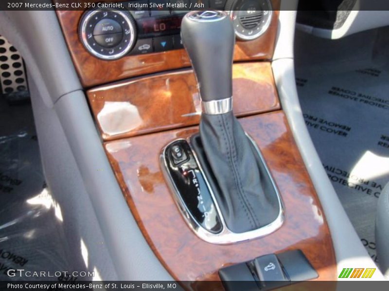 Iridium Silver Metallic / Ash 2007 Mercedes-Benz CLK 350 Cabriolet