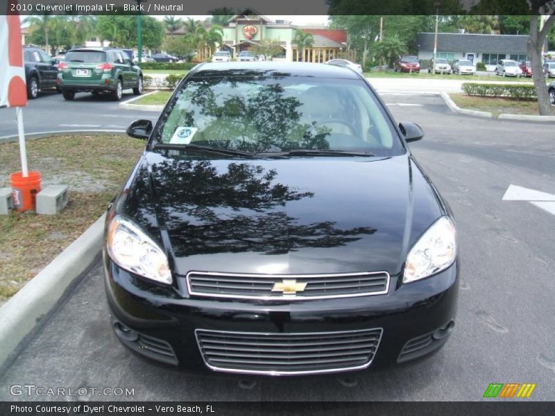 Black / Neutral 2010 Chevrolet Impala LT