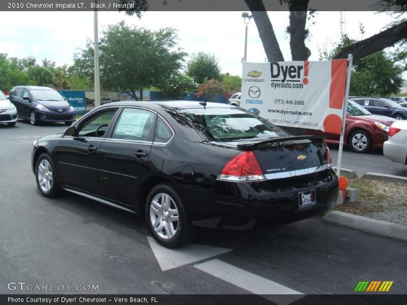 Black / Neutral 2010 Chevrolet Impala LT