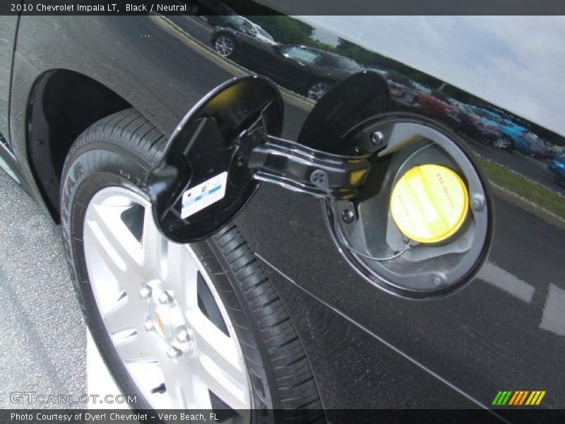 Black / Neutral 2010 Chevrolet Impala LT