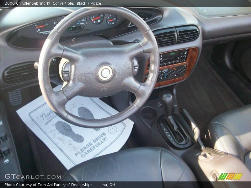 Black / Agate 2000 Chrysler Sebring JXi Convertible