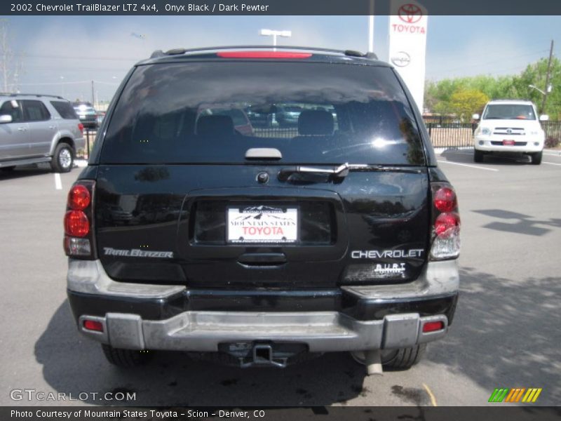 Onyx Black / Dark Pewter 2002 Chevrolet TrailBlazer LTZ 4x4