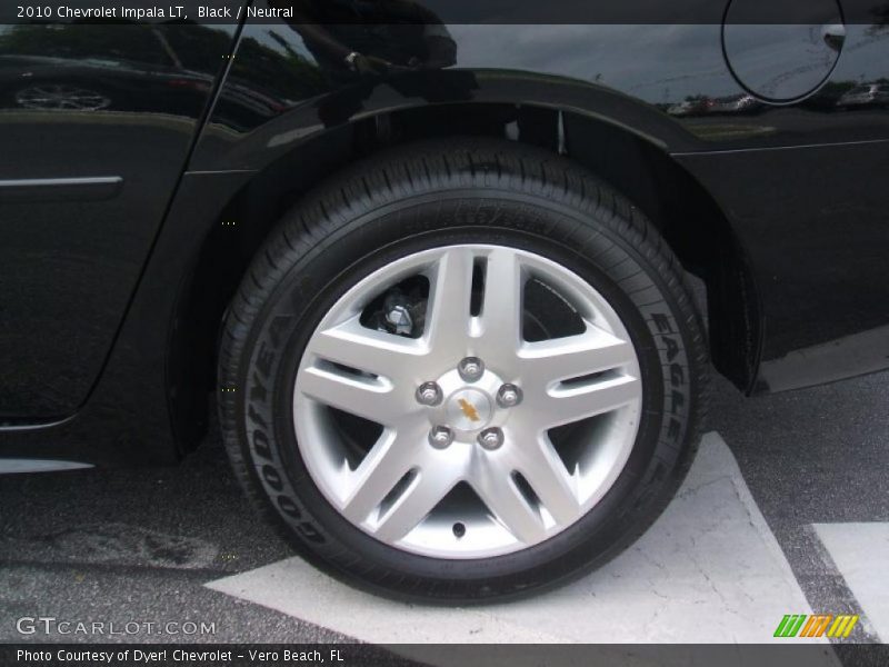 Black / Neutral 2010 Chevrolet Impala LT