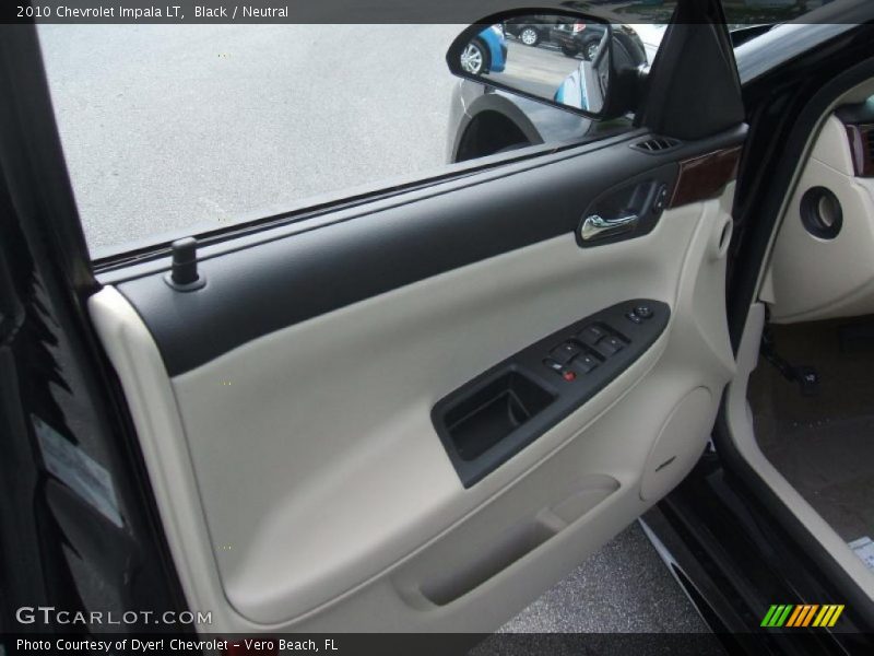 Black / Neutral 2010 Chevrolet Impala LT