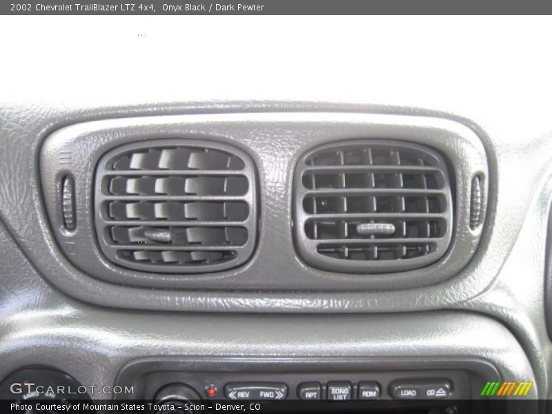 Onyx Black / Dark Pewter 2002 Chevrolet TrailBlazer LTZ 4x4