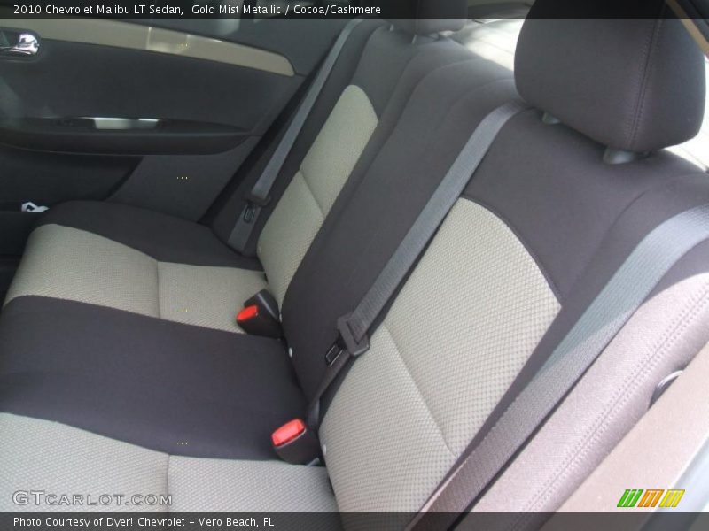 Gold Mist Metallic / Cocoa/Cashmere 2010 Chevrolet Malibu LT Sedan