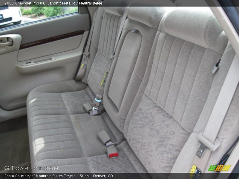 Sandrift Metallic / Neutral Beige 2003 Chevrolet Impala