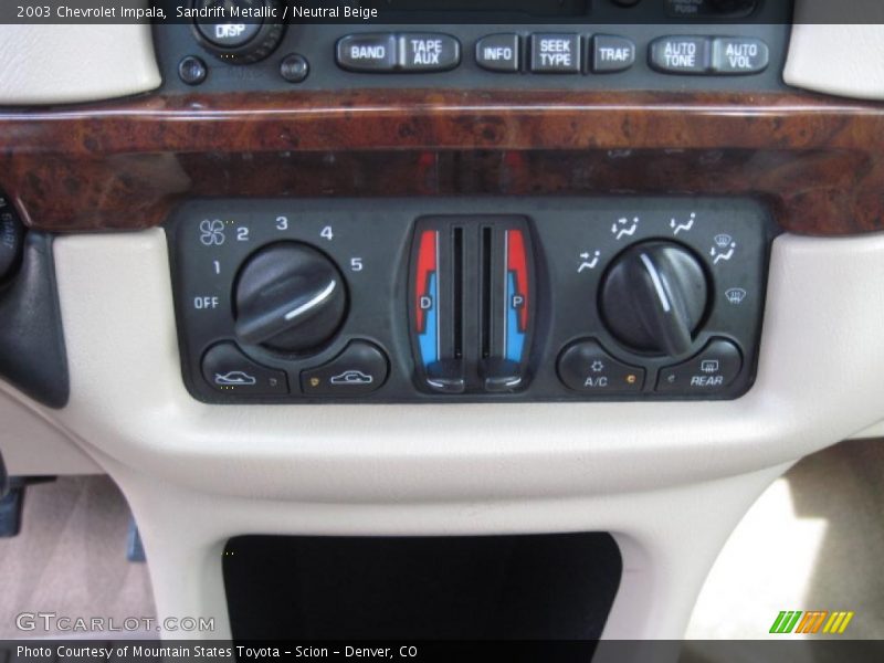 Sandrift Metallic / Neutral Beige 2003 Chevrolet Impala