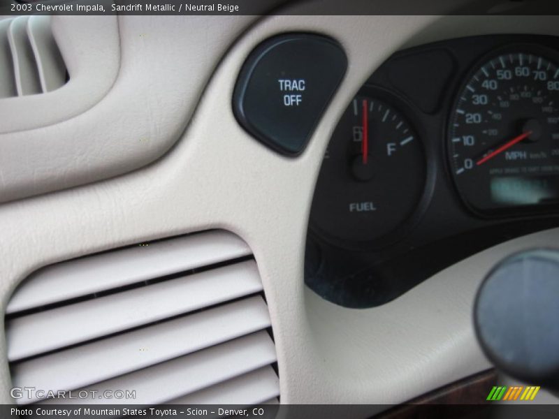 Sandrift Metallic / Neutral Beige 2003 Chevrolet Impala