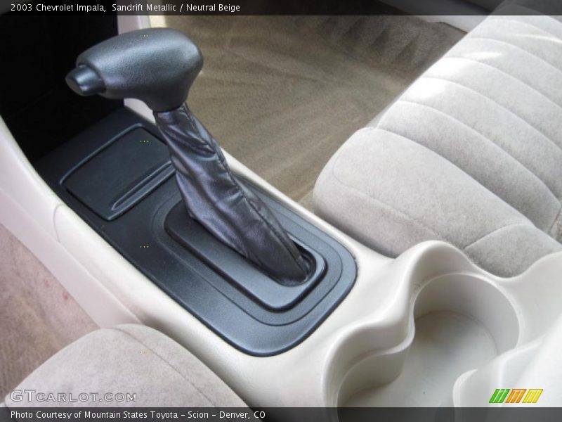 Sandrift Metallic / Neutral Beige 2003 Chevrolet Impala