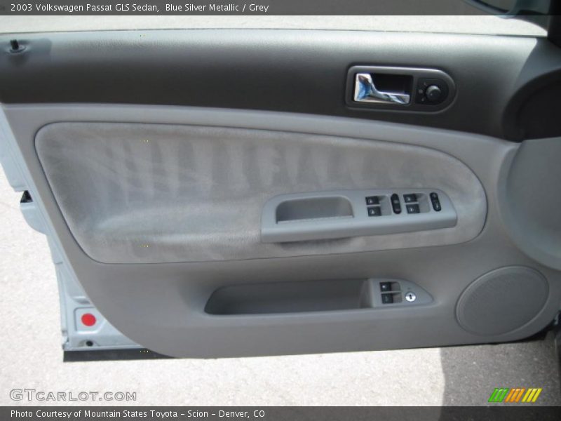 Blue Silver Metallic / Grey 2003 Volkswagen Passat GLS Sedan