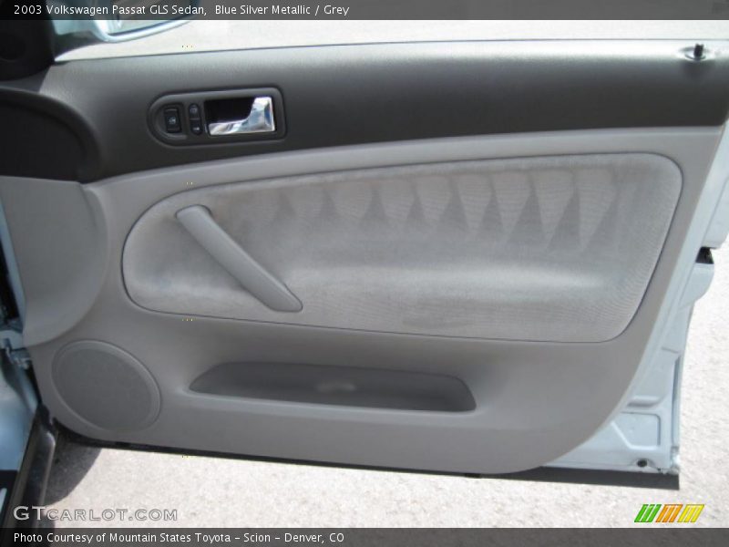 Blue Silver Metallic / Grey 2003 Volkswagen Passat GLS Sedan
