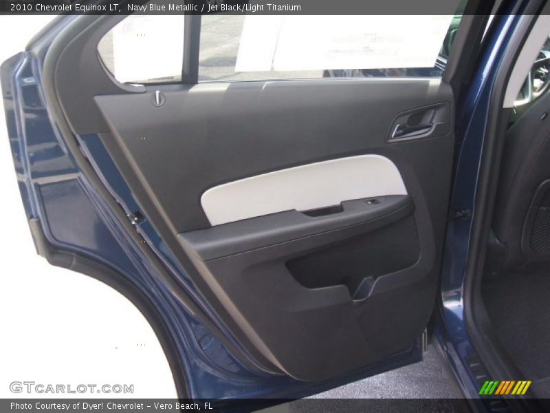 Navy Blue Metallic / Jet Black/Light Titanium 2010 Chevrolet Equinox LT