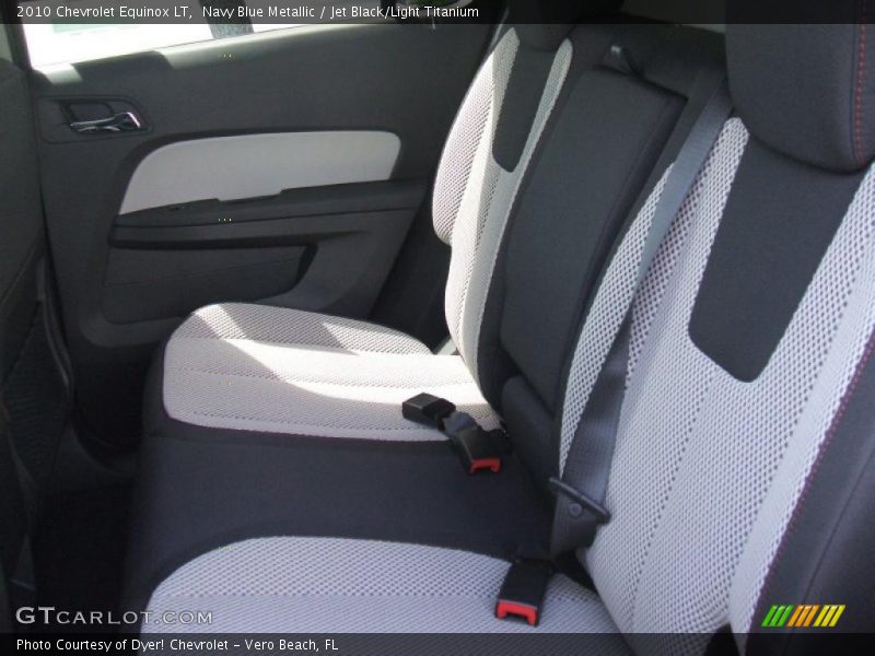 Navy Blue Metallic / Jet Black/Light Titanium 2010 Chevrolet Equinox LT