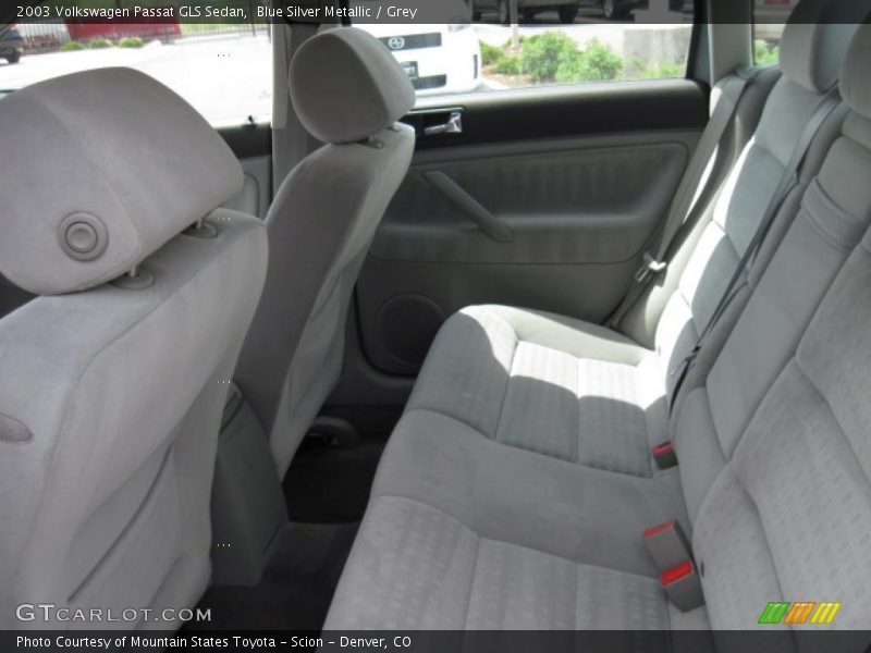 Blue Silver Metallic / Grey 2003 Volkswagen Passat GLS Sedan