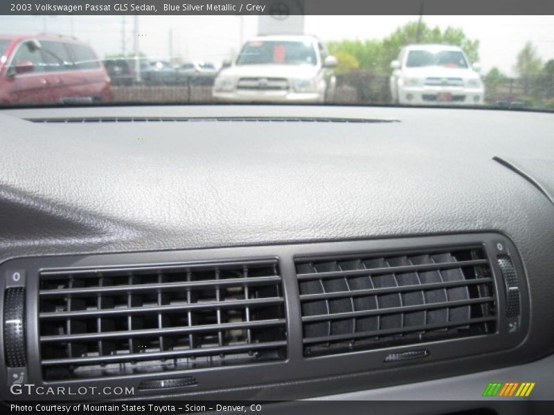 Blue Silver Metallic / Grey 2003 Volkswagen Passat GLS Sedan