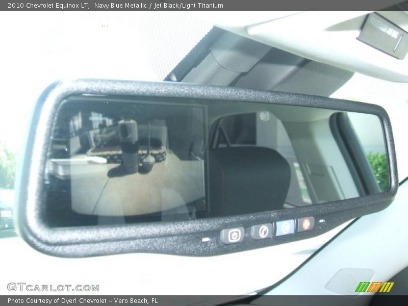 Navy Blue Metallic / Jet Black/Light Titanium 2010 Chevrolet Equinox LT