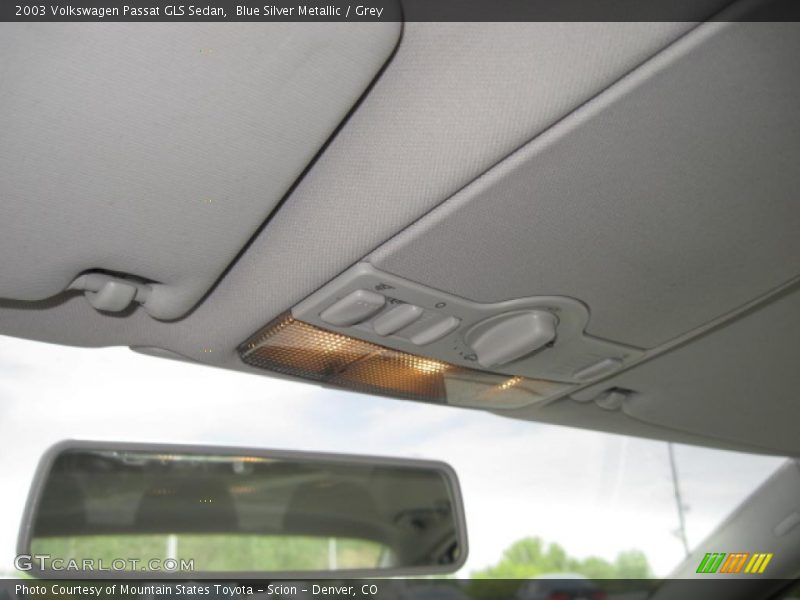 Blue Silver Metallic / Grey 2003 Volkswagen Passat GLS Sedan