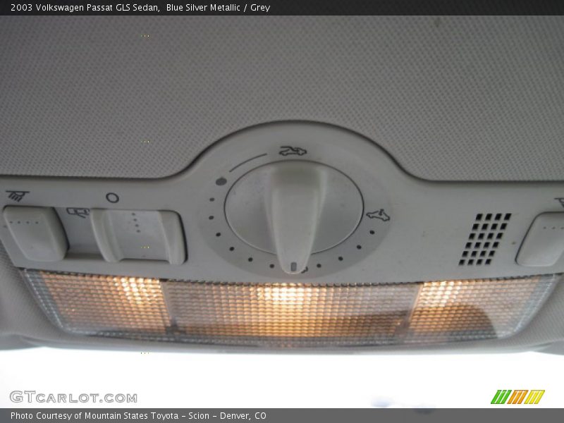 Blue Silver Metallic / Grey 2003 Volkswagen Passat GLS Sedan