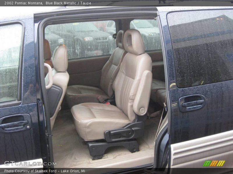 Blue Black Metallic / Taupe 2002 Pontiac Montana