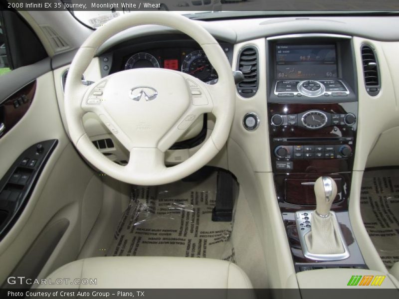 Moonlight White / Wheat 2008 Infiniti EX 35 Journey