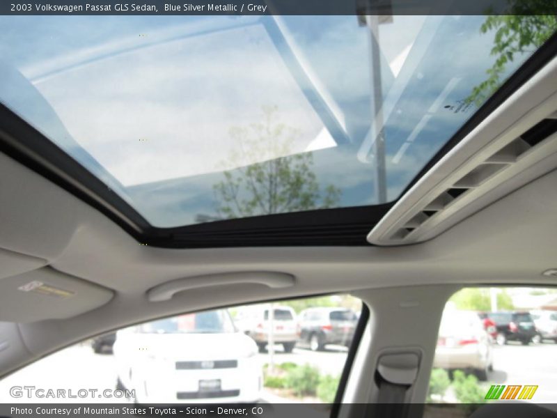 Blue Silver Metallic / Grey 2003 Volkswagen Passat GLS Sedan
