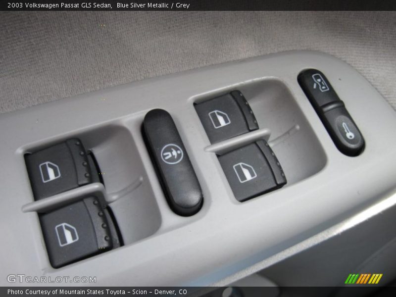 Blue Silver Metallic / Grey 2003 Volkswagen Passat GLS Sedan