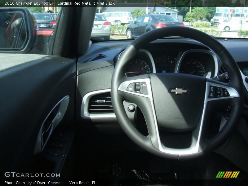 Cardinal Red Metallic / Jet Black 2010 Chevrolet Equinox LT