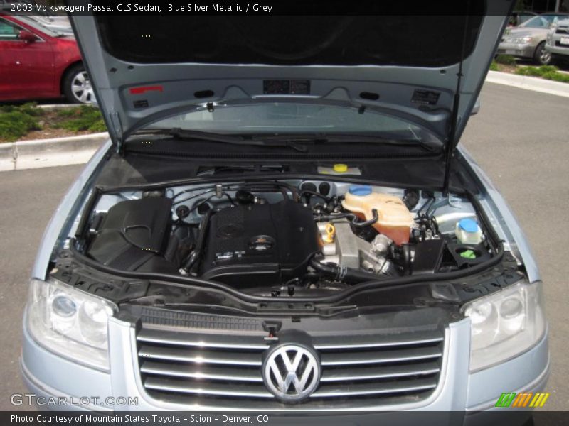 Blue Silver Metallic / Grey 2003 Volkswagen Passat GLS Sedan