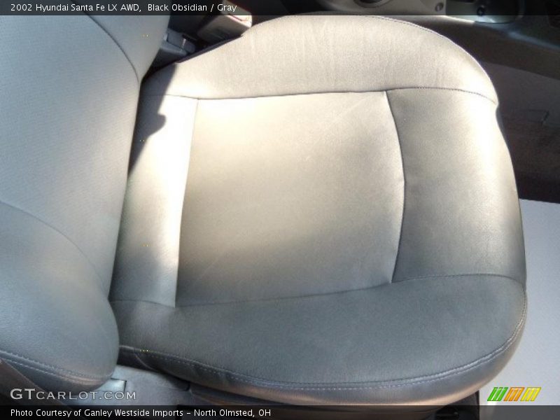 Black Obsidian / Gray 2002 Hyundai Santa Fe LX AWD