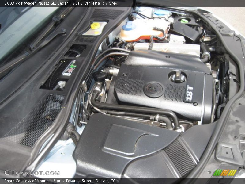 Blue Silver Metallic / Grey 2003 Volkswagen Passat GLS Sedan