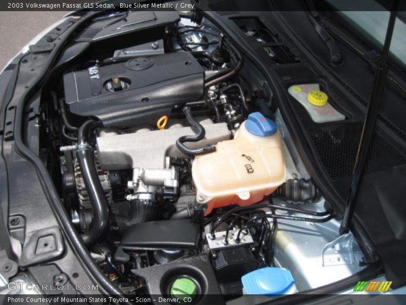Blue Silver Metallic / Grey 2003 Volkswagen Passat GLS Sedan