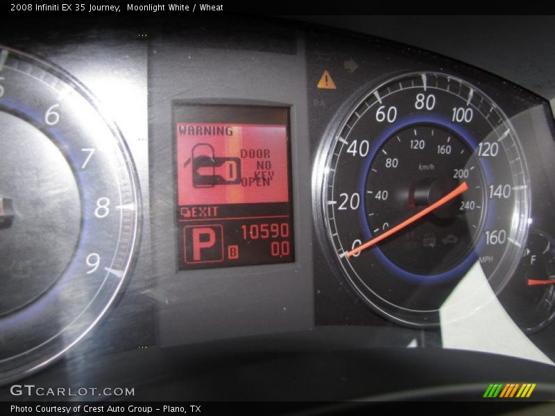 Moonlight White / Wheat 2008 Infiniti EX 35 Journey