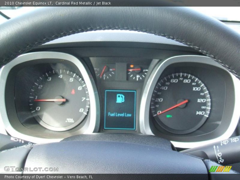 Cardinal Red Metallic / Jet Black 2010 Chevrolet Equinox LT