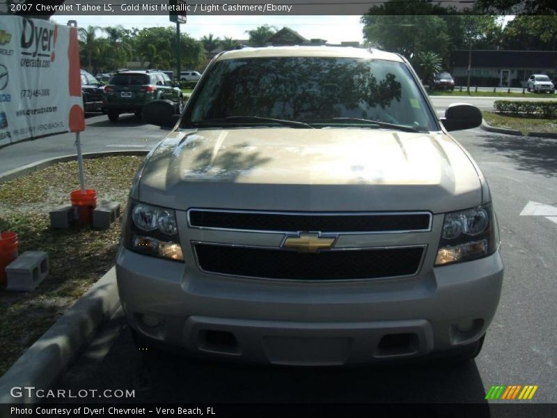 Gold Mist Metallic / Light Cashmere/Ebony 2007 Chevrolet Tahoe LS