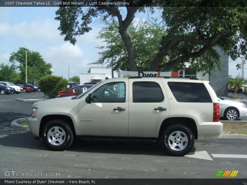 Gold Mist Metallic / Light Cashmere/Ebony 2007 Chevrolet Tahoe LS