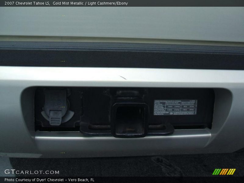 Gold Mist Metallic / Light Cashmere/Ebony 2007 Chevrolet Tahoe LS