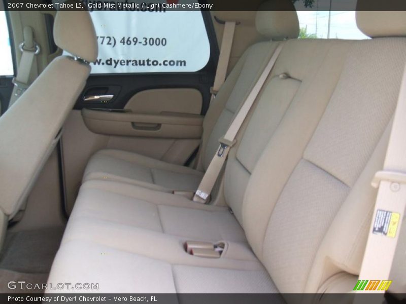 Gold Mist Metallic / Light Cashmere/Ebony 2007 Chevrolet Tahoe LS