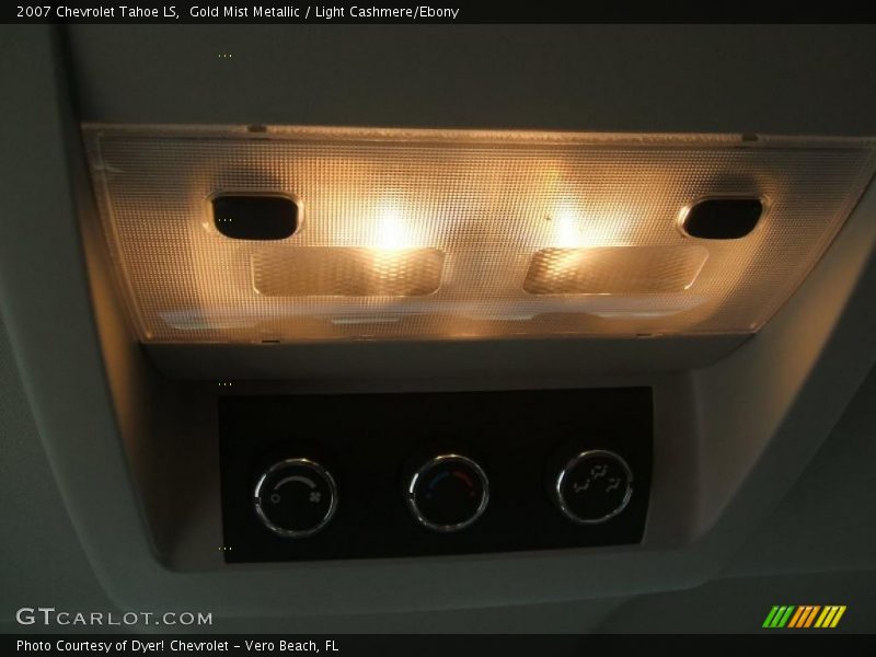 Gold Mist Metallic / Light Cashmere/Ebony 2007 Chevrolet Tahoe LS