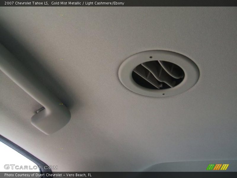 Gold Mist Metallic / Light Cashmere/Ebony 2007 Chevrolet Tahoe LS
