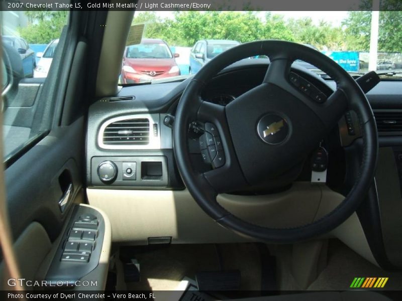 Gold Mist Metallic / Light Cashmere/Ebony 2007 Chevrolet Tahoe LS
