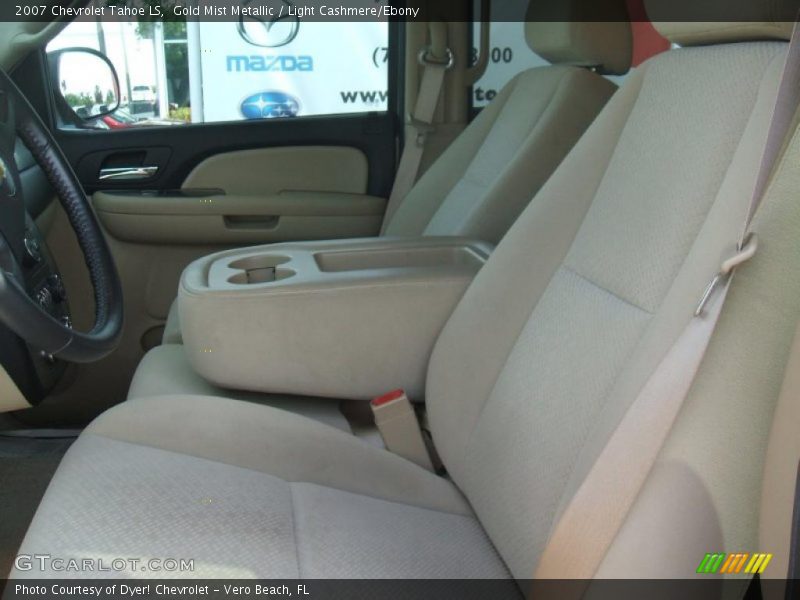 Gold Mist Metallic / Light Cashmere/Ebony 2007 Chevrolet Tahoe LS