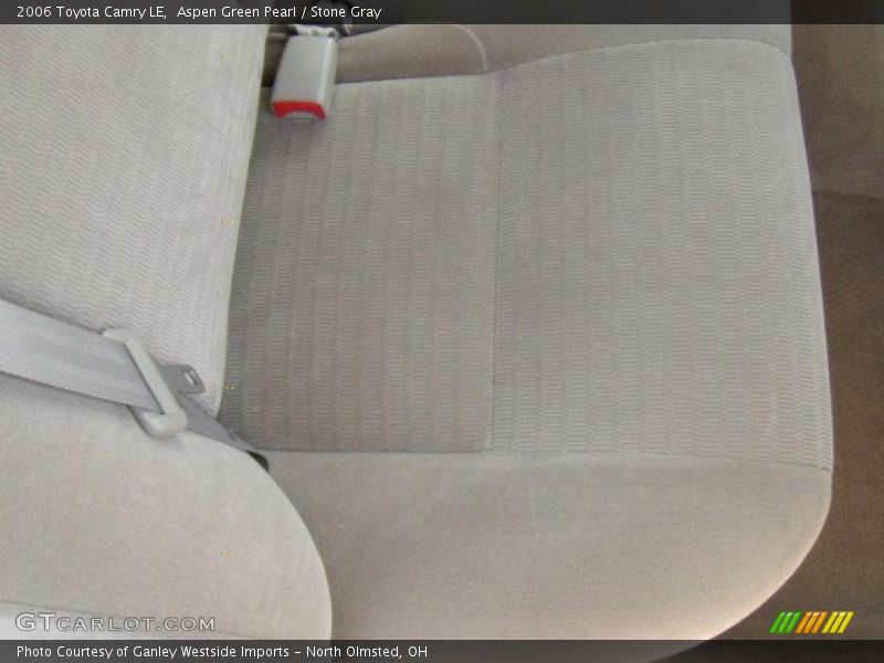Aspen Green Pearl / Stone Gray 2006 Toyota Camry LE