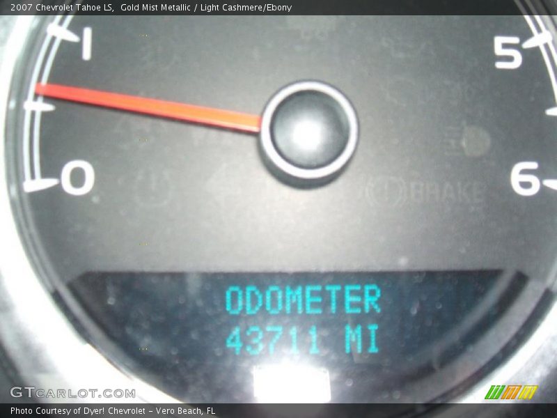 Gold Mist Metallic / Light Cashmere/Ebony 2007 Chevrolet Tahoe LS